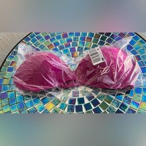 Victoria's Secret Sexy Tee Sheer Heritage Stripe Wireless Push-Up Bra.